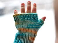 Prototype Tester<br>Fingerless Mitts<br>for Toddlers & Kids