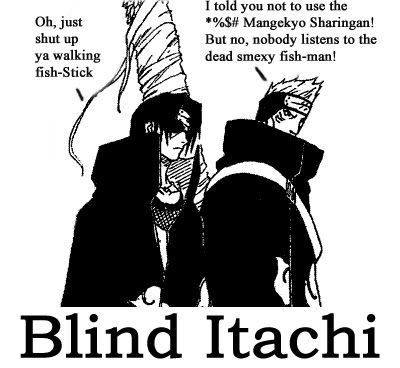 Blind Itachi