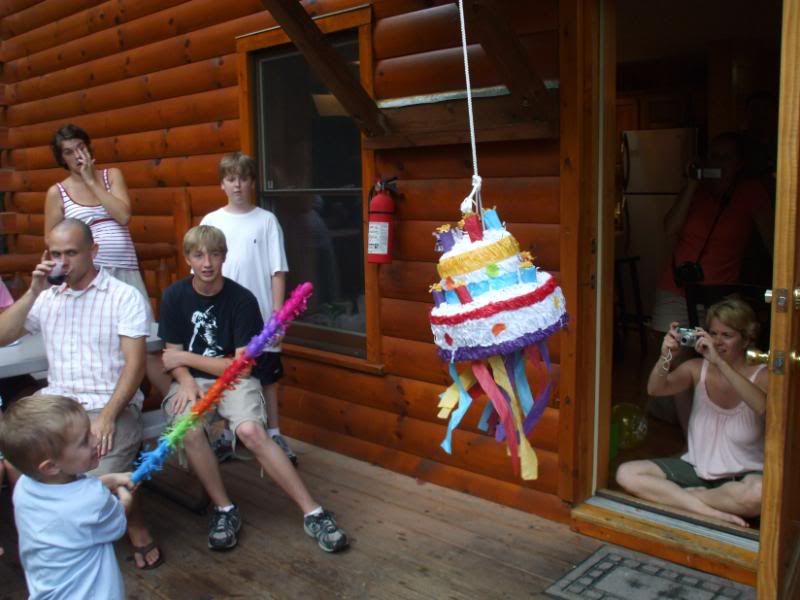 Malachi and the pinata