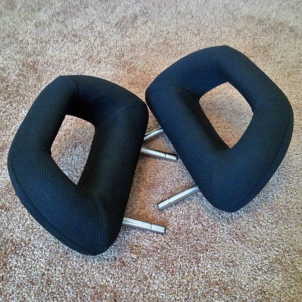 FS Black Cloth Beetle / Donut Headrests VW Vortex Volkswagen Forum