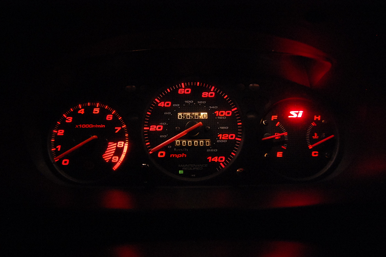 2000 Honda civic si cluster for sale #6