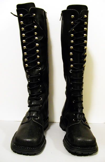 Fashion Combat Boots Cheap on Black Size 5 Boots  Women    30