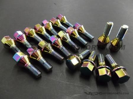 Colored bmw lug bolts #5