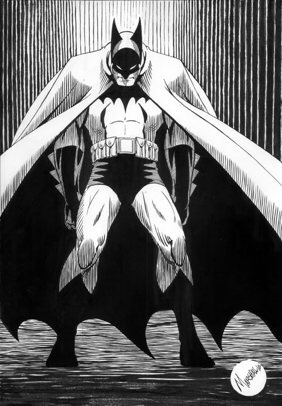 Batman illustration by Marshall Rogers