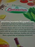 The Saizeriya menu