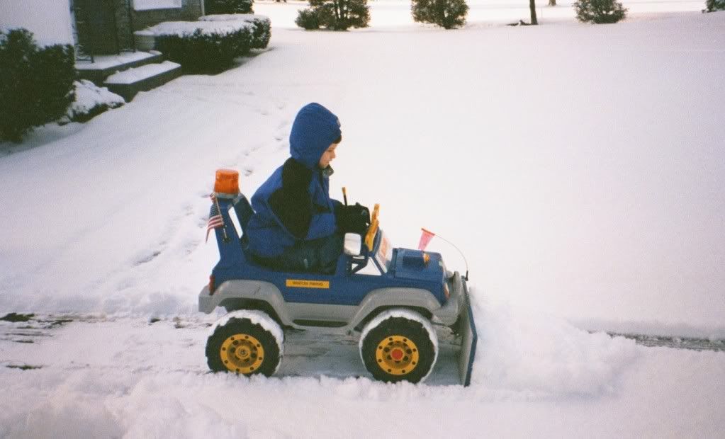 Kid's Snow Plow Snow Plowing Forum