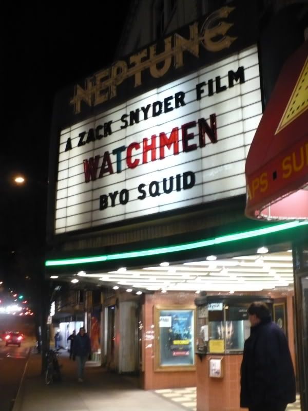 Watchmen @ the Neptune in Seattle