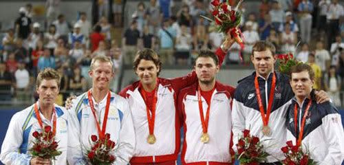 Federer: Oro en dobles