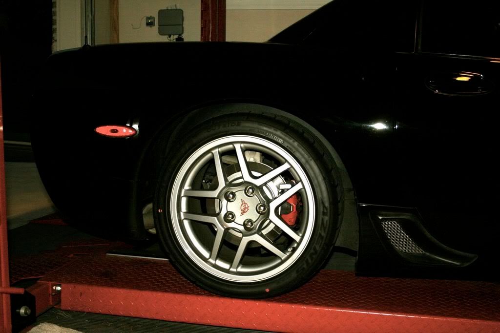 tire sizes on stock ZO6 wheels CorvetteForum Chevrolet Corvette