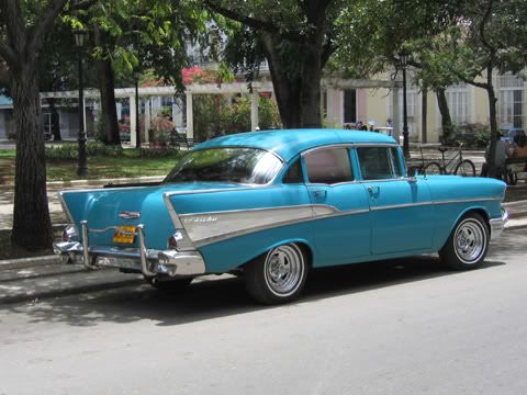 Clapton said it best I get off on'57 Chevys