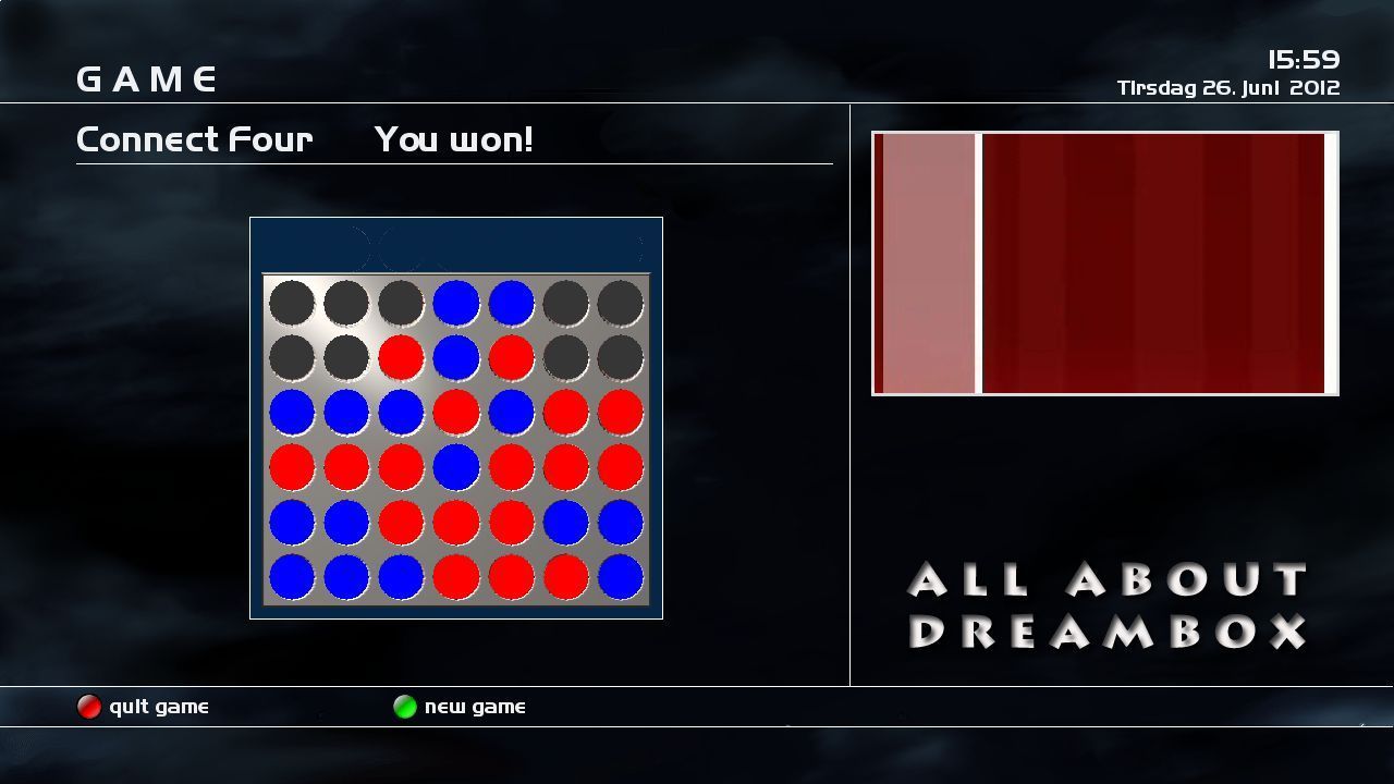 Dreambox Game Connect Four