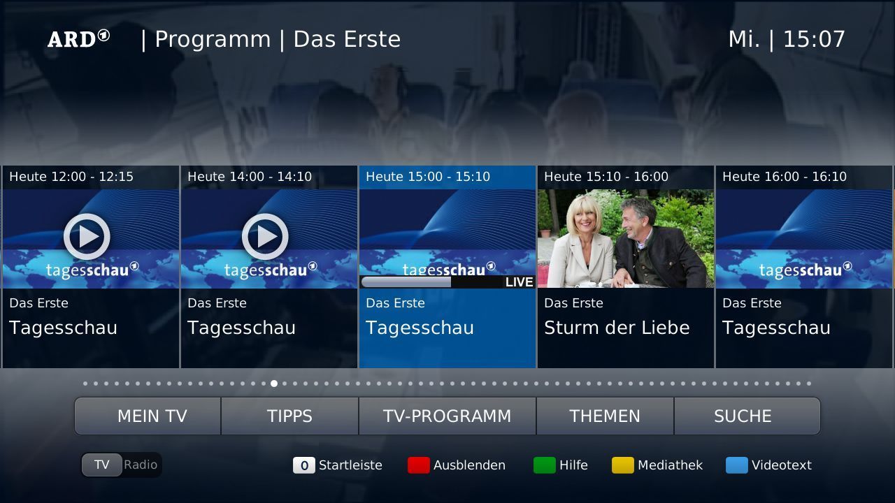 Dreambox plugin - HbbTV ARD EPG.