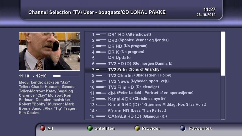 Dreambox Skin - UltraViolet Channel Selection