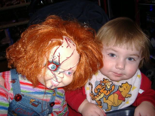 My Damien and the chucky doll Image