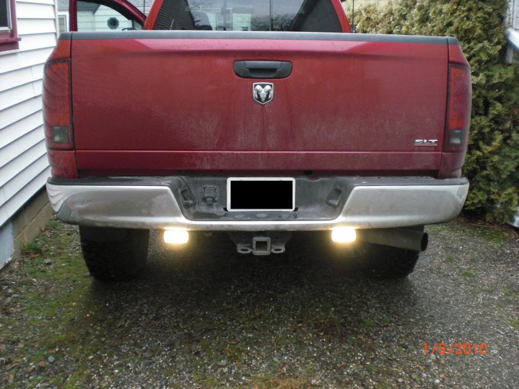 my new aux reverse lights Dodge Cummins Diesel Forum