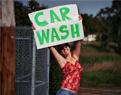 car wash.