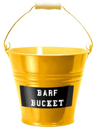 Barf bucket