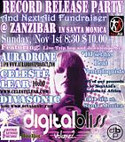 FlyerNov1st_LAShow.jpg DigitalBliss_RecordRelease_Zanzibar_Nov1st image by celestelear