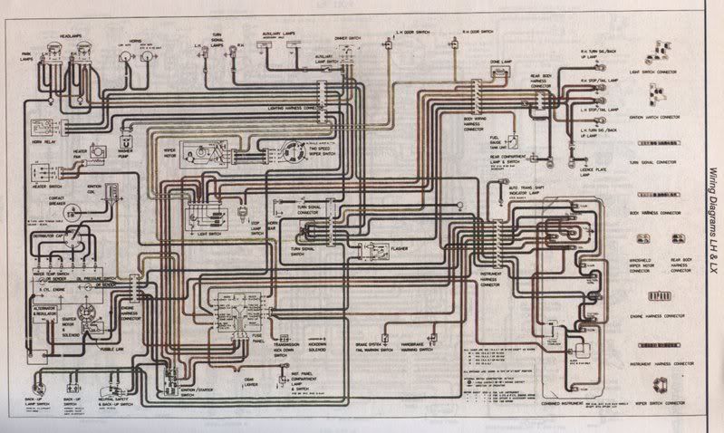 Lh-lx Colour Wiring Diagram Needed - Electrical