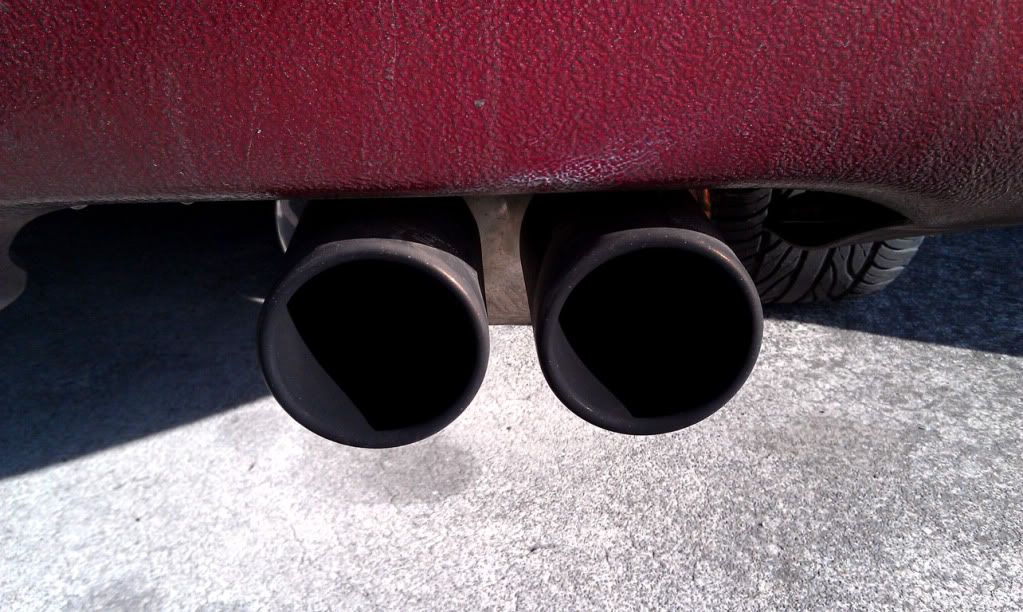 Black Soot on Exhaust Tips Nissan Forum Nissan Forums