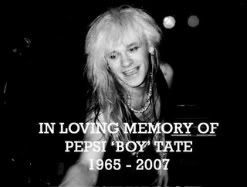 RIP Pepsi Tate Pictures, Images and Photos