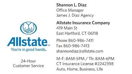 Allstate Business Card