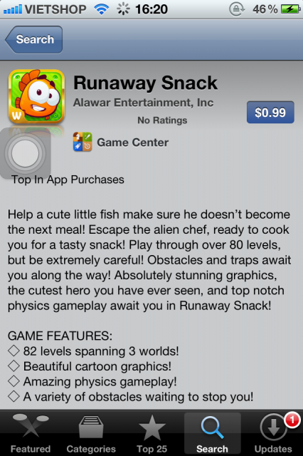 Runaway Snack By Alawar Entertainment, Inc