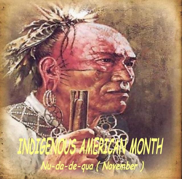 INDIGENOUS AMERICAN MONTH