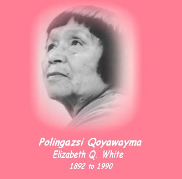 Polingaysi Qoyawayma, HOPI