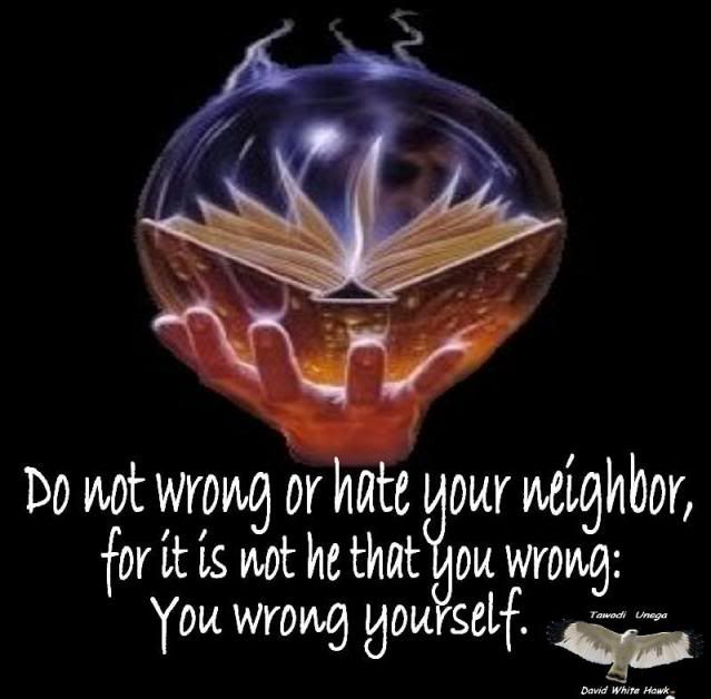 Donotwrongorhateyourneighbor