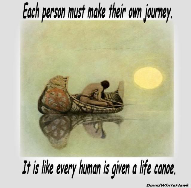 Each person must make their own journey