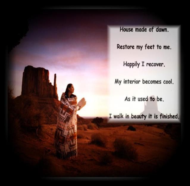 NAVAJO PRAYER