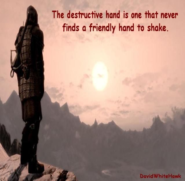 The destructive hand 1