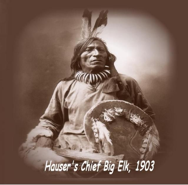 Chief Big Elk, 1903