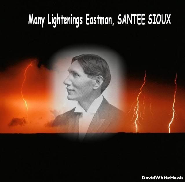 Many Lightenings Eastman, SANTEE SIOUX