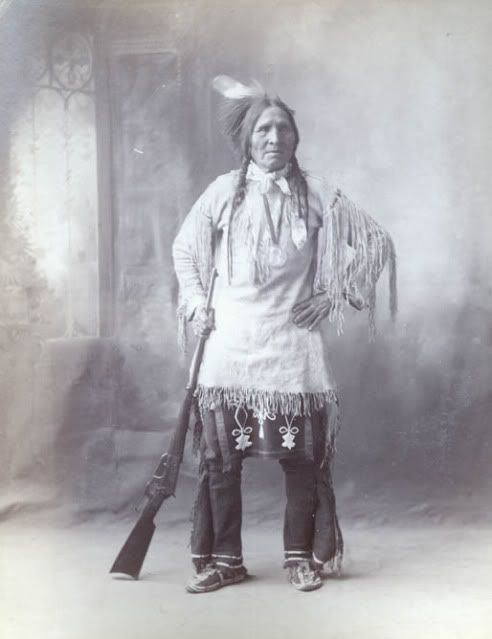 Starving Elk aka Standing Elk; Little Hand; or Spotted Hawk- Southern Cheyenne - 1898