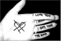 i hate and love you