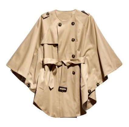 Cape trench coat by H&amp;M
