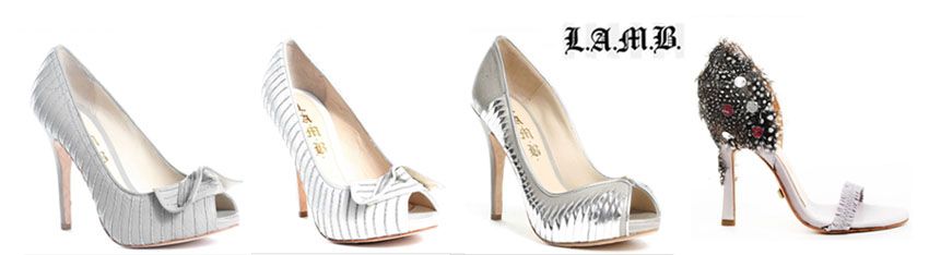 Labels bridal accessories DIY wedding gwen stefani LAMB shoes