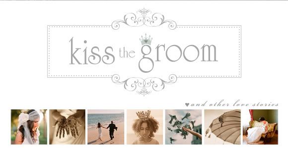 kiss the groom header