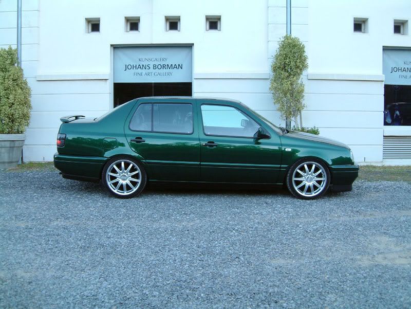 green mk3 jetta