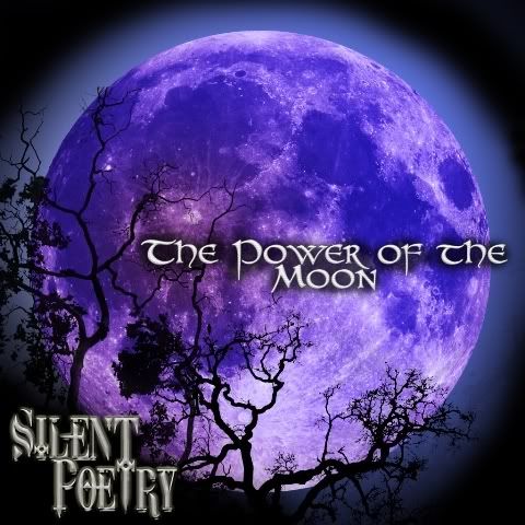 moon, silent poetry