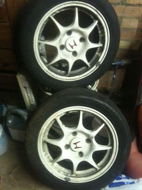 4x114.3 15" integra type R wheels. £150 Grimsby. Retro Rides