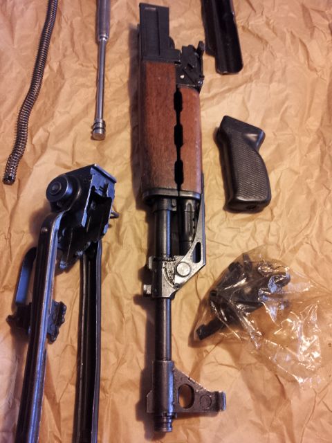 WTS All Original Yugo Ak47 M64 Underfolder Parts Kits W/ Original ...