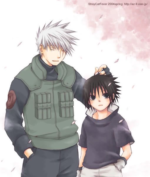 Kakashi and Sasuke Pictures, Images and Photos