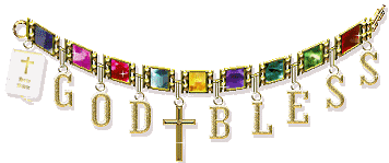 godBlessCharmBracelet.gif picture by menorahsabath