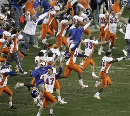 storming the field