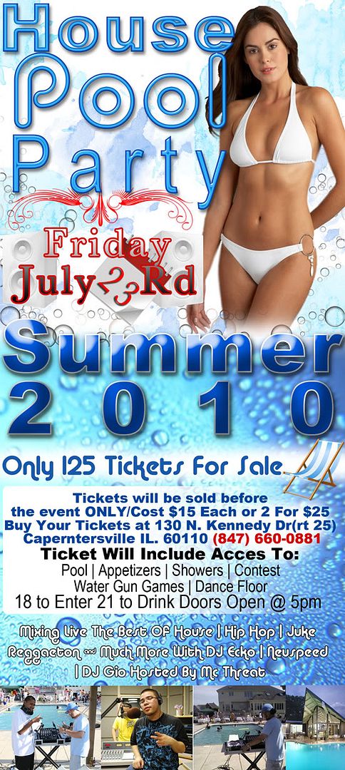 Dance Floor Over Pool. Full Bar,Dance Floor and much