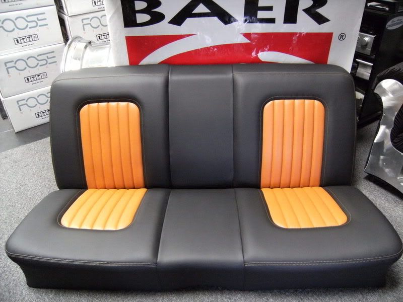 New Seats, upholstered and ready for install! Team Chevelle