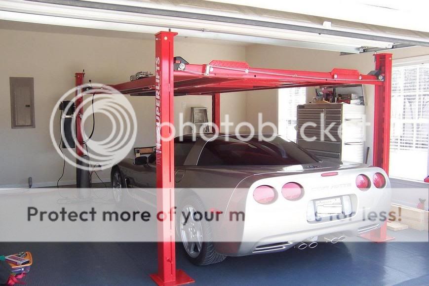 Anyone using a 4 post lift with an 8 ft ceiling?? Page 2 CorvetteForum Chevrolet Corvette